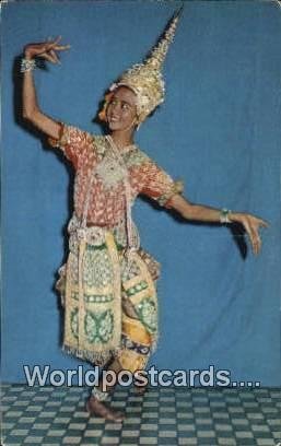 Posture of Lakorn, Thai Theatrical Play Thailand Unused 