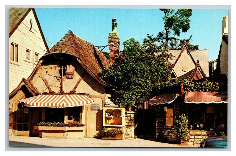 Vintage 1950's Postcard Little Shanghai Shop - Tuck Box Court Carmel-by-the-Sea