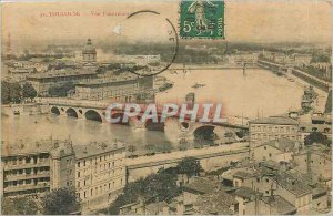 Postcard Old Toulouse Panoramic