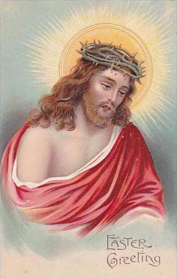 Easter Jesus With Crown Of Thorns