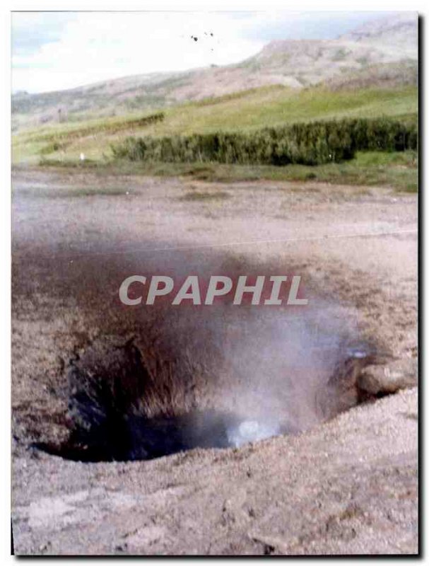 PHOTO Iceland Island geyser