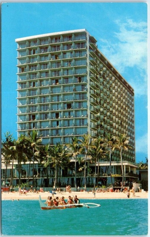 Postcard - The Outrigger East Hotel, Waikiki - Honolulu, Hawaii