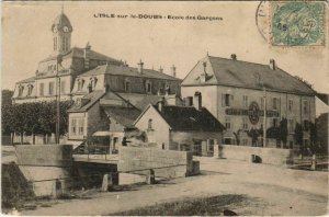 CPA L'ISLE-sur-le-DOUBS Ecole des Garcons (1114790)