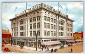 DENVER, Colorado CO ~ Early View MAY COMPANY Department Store 1909 Postcard