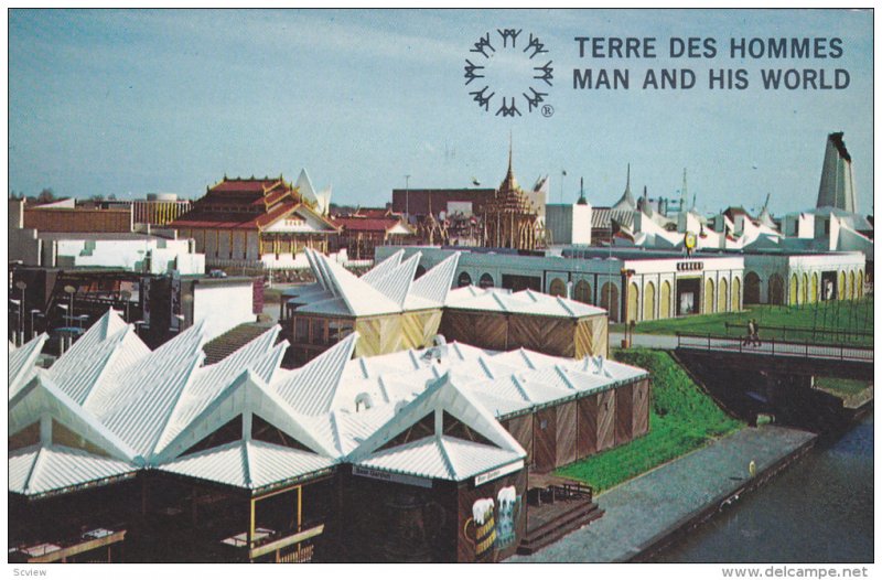 expo67 , MONTREAL , Quebec , Canada ; Section of Ile Notre Dame