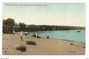 ST JOHN , New Brunswick , Canada ,1900-1910's; Westfield Beach, Near Pavilion