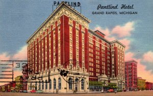 Michigan Grand Rapids The Pantlind Hotel 1957