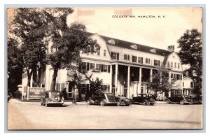 Colgate Inn Street View Cars Hamilton New York NY UNP Unused Postcard W15