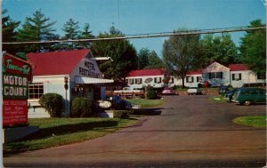 Tour-O-Tel Motor Court Asheville NC Postcard PC486