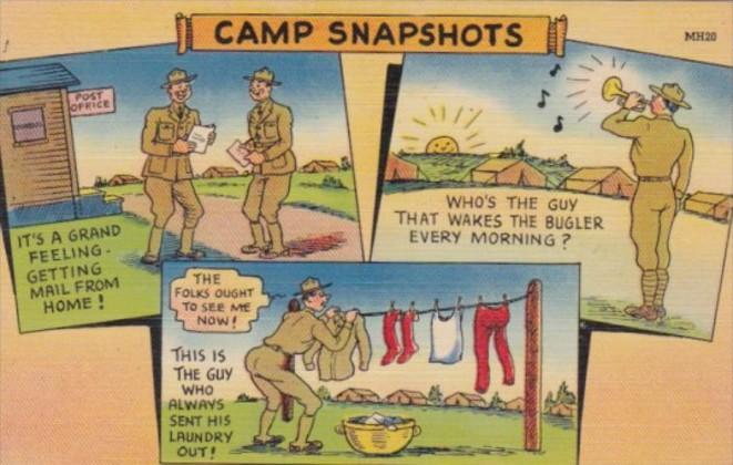 Military Humour Camp Snapshots