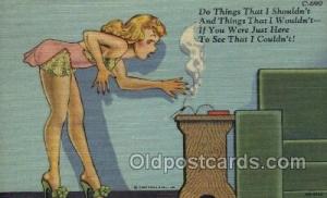 Smoking Postcards Old Vintage Antique Post Cards  