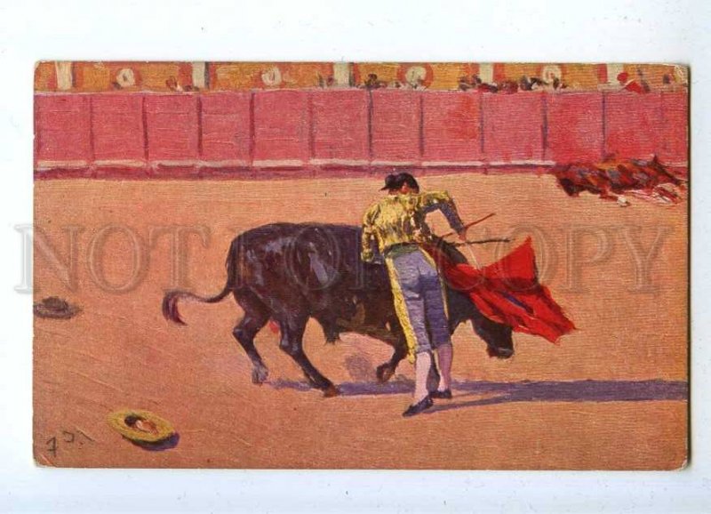 187568 SPAIN CORRIDA Matador BULL FIGHTING by BERTUCHI Vintage