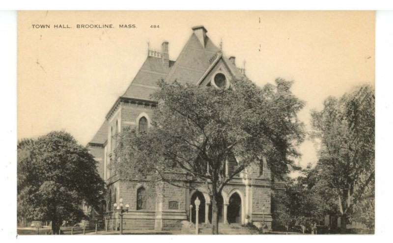 MA - Brookline. Town Hall