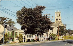 Main Street showing Information Booth - Chatham, MA