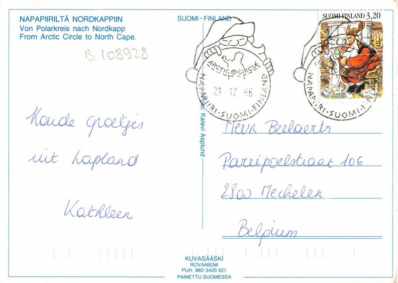 B108928 Napapiirilta Nordkappiin Von Polarkreis Noirdkapp Lappi Lapland