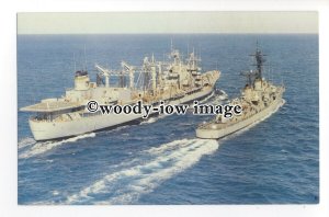 na4546 - American Navy Tanker - USNS Mississinewa (T-AO 144) - postcard