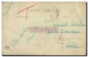 Old Postcard Jura Excursion Hedgehog La Grande Cascade