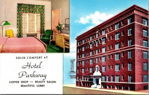 Postcard The Hotel Parkway in Minneapolis, Minnesota~135118