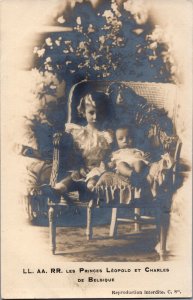 Prinses Leopold Charles of Belgium Vintage RPPC 09.97