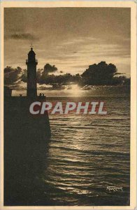 Old Postcard PORT-EU-MERS has 163 km of PARIS Lighthouse