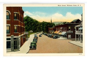 NY - Whitney Point. Main Street