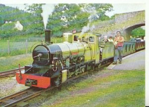 Railway Postcard - 2-6-2 Northern Rock - Built Ravenglass 1976 - Ref 10126A