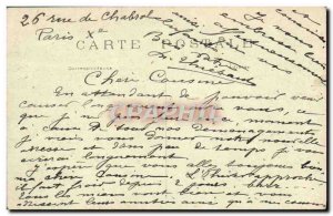 Old Postcard Paris La Sainte Chapelle Built On & # 39Ordre From St. Louis