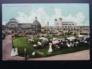 Norfolk GREAT YARMOUTH Wellington Gardens c1912 Postcard