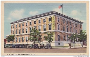 Exterior, U.S. Post Office, San Angelo, Texas,  30-40s