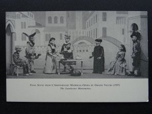 MALVERN Lanchester Marionettes L'AMFIPARNASO MADRIGAL OPERA c1940s Postcard