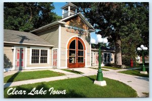 CLEAR LAKE FIRE MUSEUM, Iowa IA ~ Cerro Gordo County 4x6 Roadside Postcard