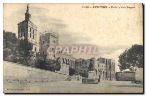 Postcard Old Avignon Popes' Palace