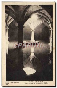 Old Postcard Mazagan Room Of Portuguese Guard