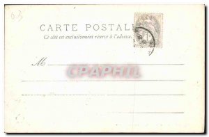 Old Postcard Puy de Dome Riom Lake Square