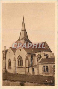 Old Postcard Fere Champenoise (Marne) The Church