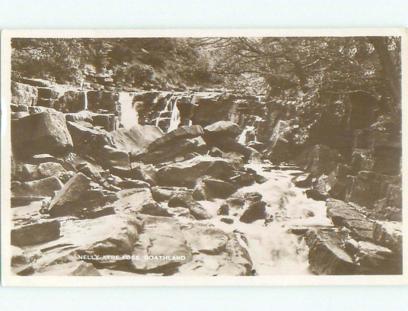 old rppc NICE VIEW Goathland In Scarborough - North Yorkshire England UK i2314