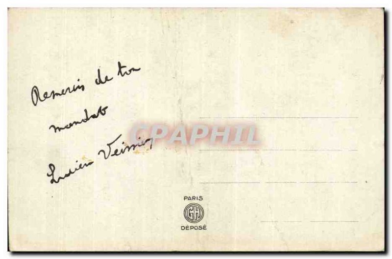 Old Postcard Militaria Humor ball