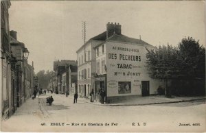 CPA ESBLY Rue du Chemin de Fer (19519)