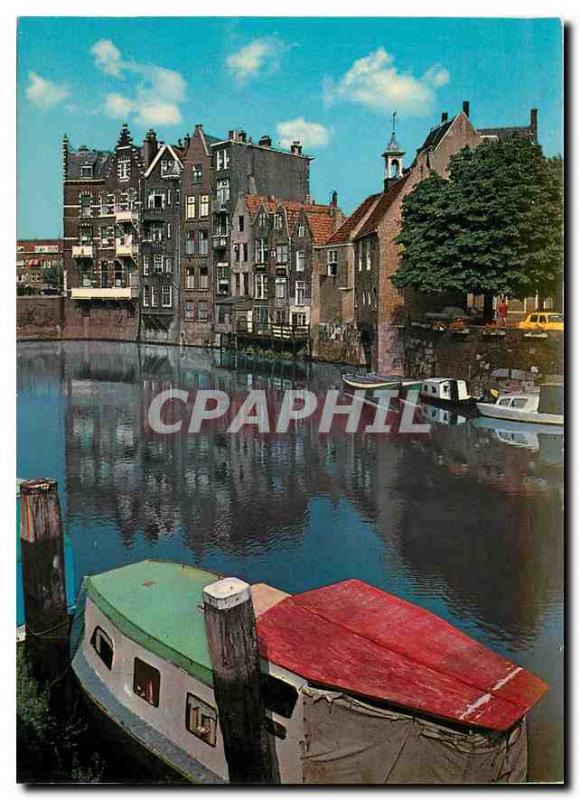 Postcard Modern Rotterdam Oud Delftshaven