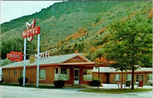 Lava Hot Springs, ID Idaho LAVA SPA MOTEL~Reed Thomas  ROADSIDE Vintage Postcard