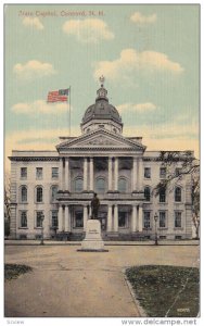 CONCORD, New Hampshire, 1900-1910's; State Capitol