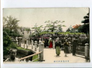 400933 JAPAN TOKYO Blossom 1908 y shiiping post Ligne #6 HANOI