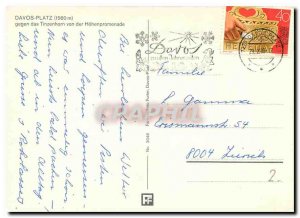 Modern Postcard Davos