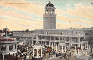 Denver Colorado White City Casino and Band Stand Vintage Postcard AA16344