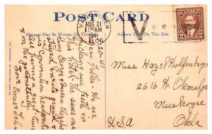 Postcard HOTEL SCENE Vancouver British Columbia BC AP2896