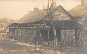 H88/ Cadiz Ohio RPPC Postcard c1910 First M.E. Church Pastor Simpson 83