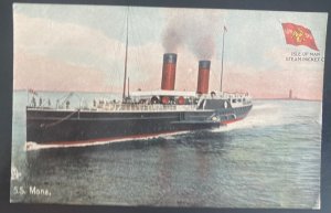 Mint Picture Postcard Isle Of Man Steam Packet SS Mona