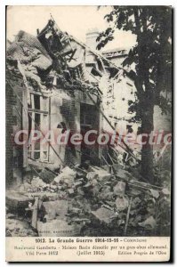 Old Postcard The Great War Compiegne