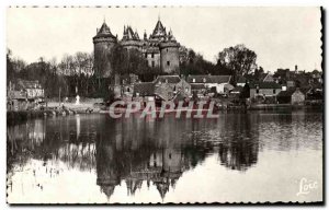 Postcard Modern Combourg Chateau and L Etang