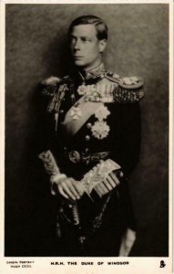 CPA AK Duke of Windsor BRITISH ROYALTY (678863)